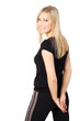 Jeune femme sportive