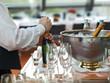 restaurant/barpersonal bereitet bankettgetränke