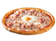 pizza con bacon e uova pizza con bacon e uova