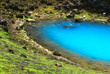 Turquoise lake