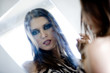 women and mirror