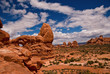 Himmel über Arches Park