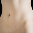 A female nude, mid section