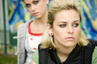 Two teenage girls