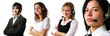 Group of helpdesk operators