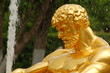 Peterhof, Orangerie, Fontaine Triton, detail
