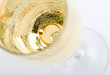 Gold ring in champagne Gold ring in champagne