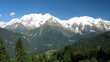 Le Mont Blanc depuis le Bettex