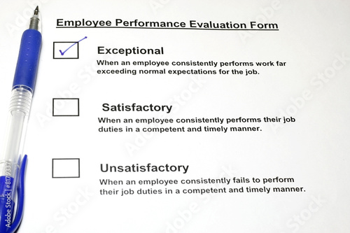 Photo: Employee Performance Evaluation Employee Performance Evaluation