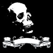 text area with skull