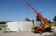 Biogasanlage Baustelle Fermenter