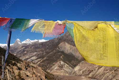 Photo: Nepalese flag prayer Nepalese flag prayer