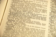 définition du mot dictionaire