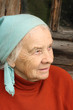 Senior countrywoman