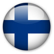 Finnish flag button Finnish flag button