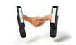 téléphones poignée de main téléphones poignée de main