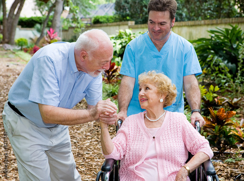 Photo: Nursing Home Visit Nursing Home Visit