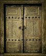 close-up image of ancient doors close-up image of ancient doors