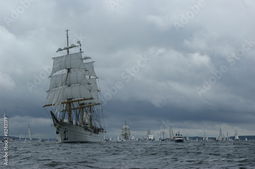 Foto: Gorch Fock - Flaggschiff Windjammer-Parade Gorch Fock - Flaggschiff Windjammer-Parade