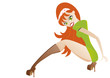 frau retro tanz frau retro tanz
