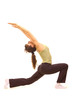 young woman doing exercises