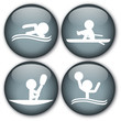 Sports buttons (Swimming/Kayaking/Rowing/WaterPolo)