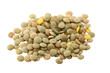 Photo en ligne au meilleur prix Lentils (lens culinaris) on white