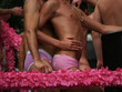 Young gay men at the Chicago Gay Pride Parade