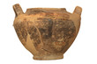 Antique vase in the archeological museum of Butrint Albania