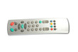board with varicoloured button, isolated
