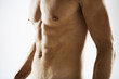 A male nude, mid section