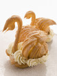 Two Choux Pastry Swans filled with Cream