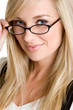 Girl Wearing Eyeglasses