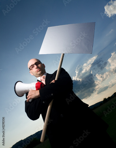 Photo: Protester Protester