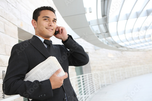 Foto: Handsome Business Man at Office Handsome Business Man at Office