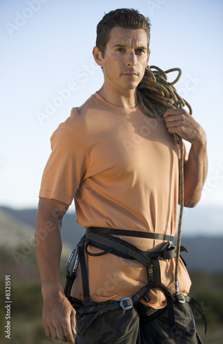 Photo: Portrait of a climber Portrait of a climber