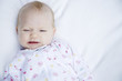 A baby crying