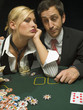 Upset couple at poker game