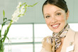 Portrait of a receptionist