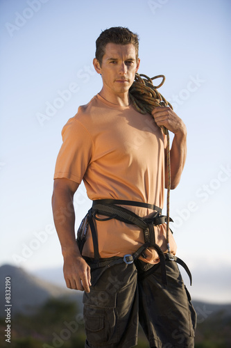 Photo: Portrait of a climber Portrait of a climber