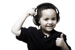 Boy giving thumbs up
