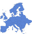carte d'europe