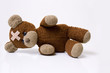 Teddy bear is sick