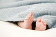 A baby sleeping
