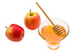 honey and apple