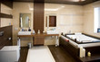 Foto: Designer bathroom with a modern tub Designer bathroom with a modern tub