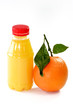 Saft einer Orange