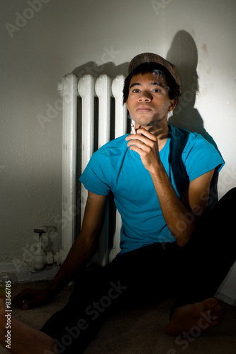 Photo: Alone with smoke Alone with smoke