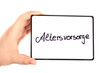 Altersvorsorge Altersvorsorge
