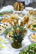 Catering buffet style - pineapple Catering buffet style - pineapple